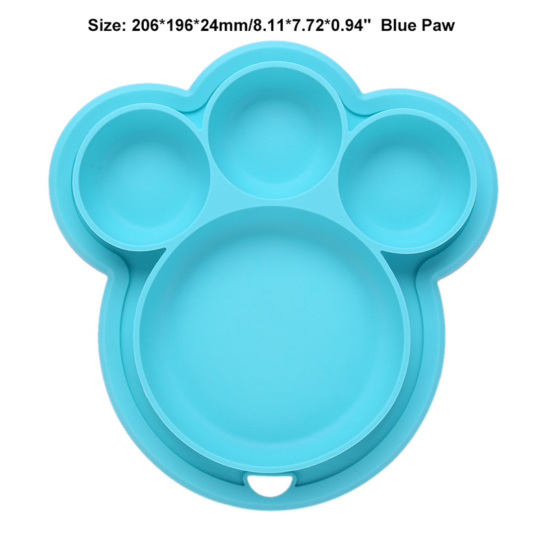 Silicone Baby Plate Feeding Bowl